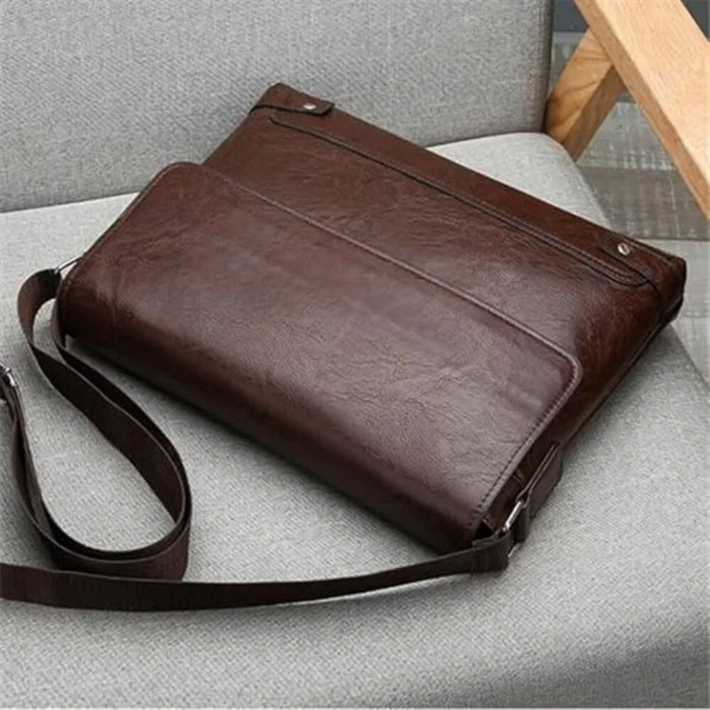 13 IN Messenger & Shoulder Bags for Mens Crossbody Handbags Man Purse
